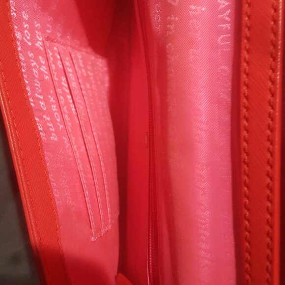 Kate Spade Macaw Parrot Red Sling Purse - Picture 6 of 6